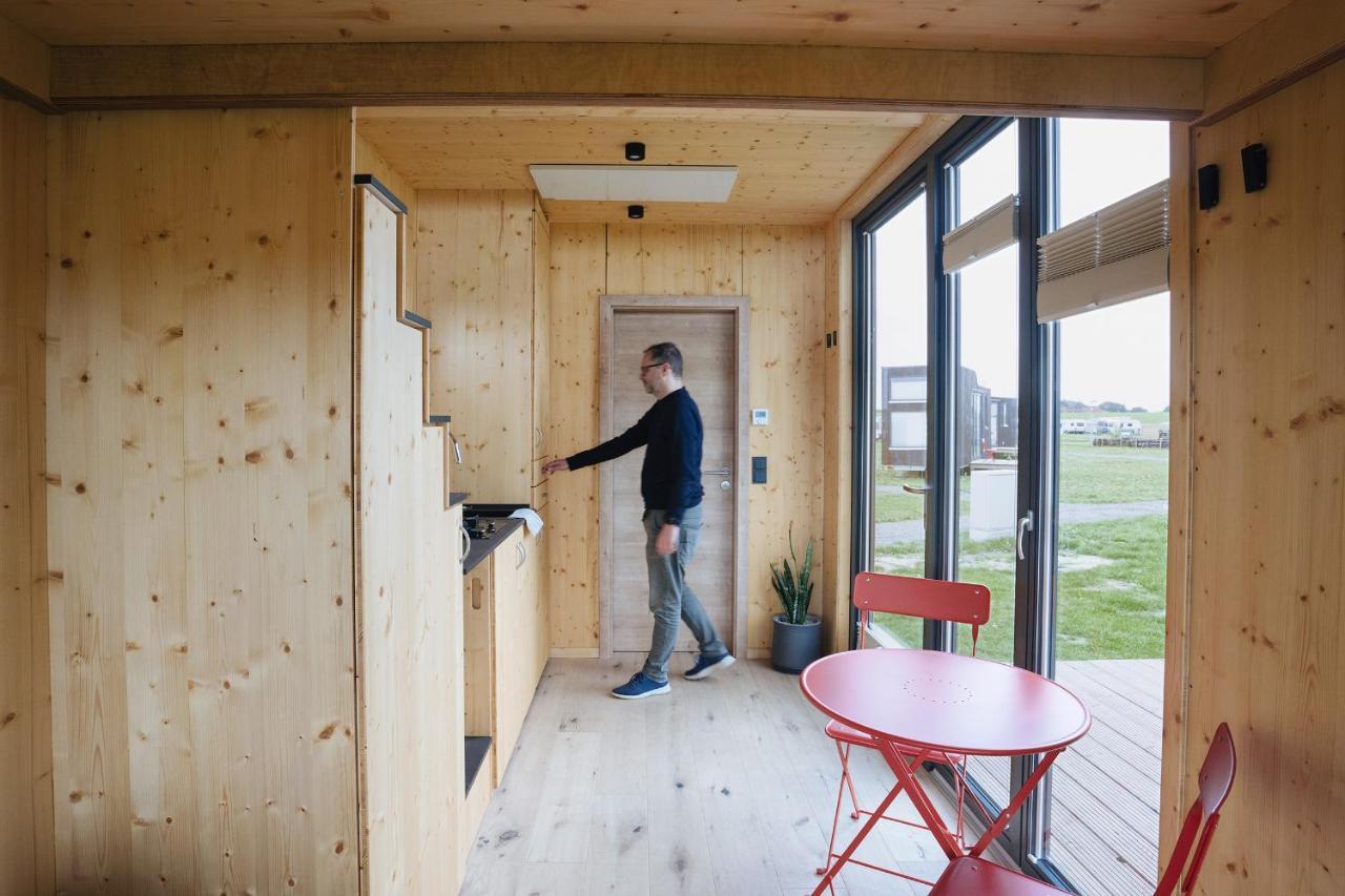 Tiny House Nature 8 Innenlage - Green Tiny Village Harlesiel Carolinensiel Exterior photo